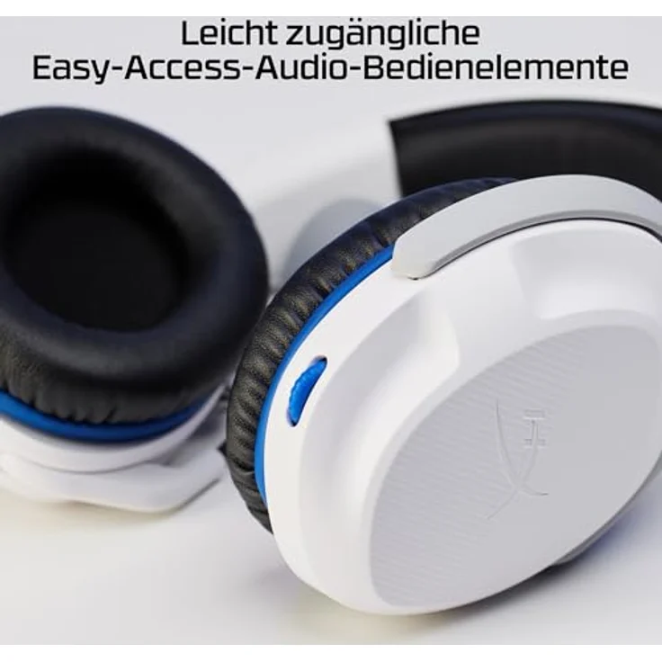 HyperX Cloud Stinger 2 Gaming Headset PS, Kabelgebunden, mit passiver Geräuschunterdrückung, Weiss – Bild 8