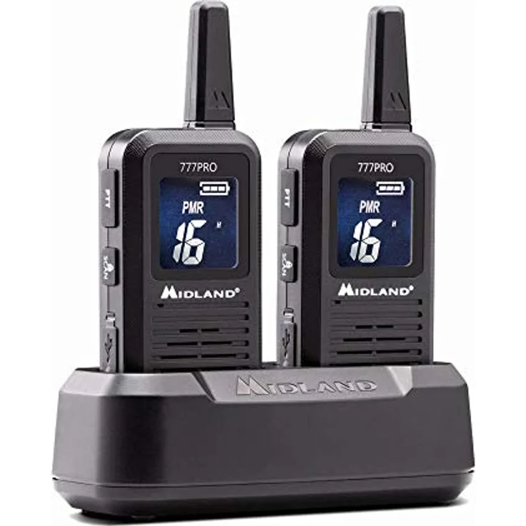 Midland 777 Pro C1365 PMR-LPD-Handfunkgerät 2er Set – Bild 2