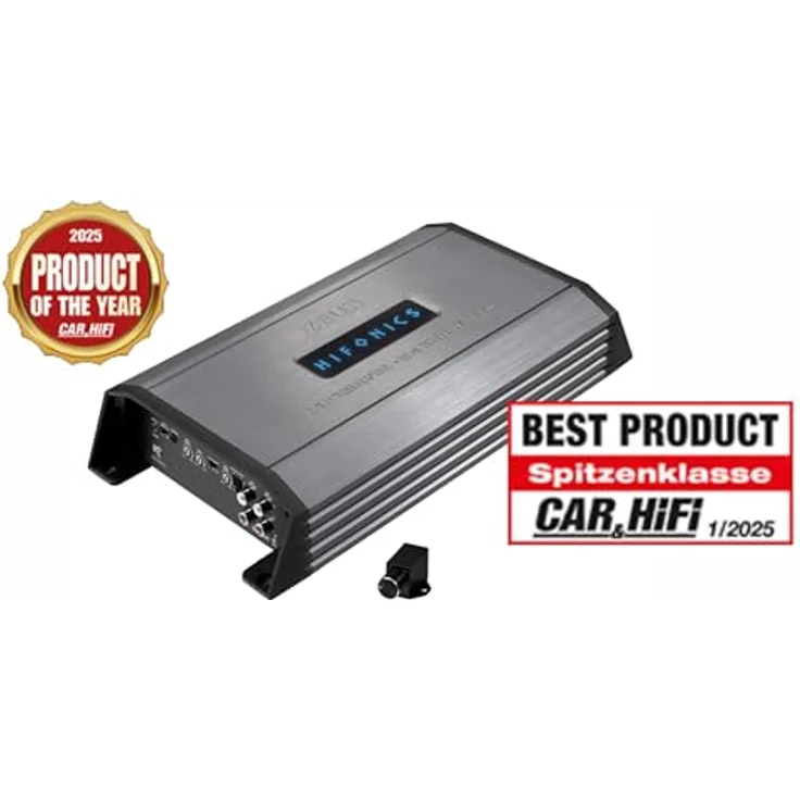 Hifonics ZXR1200/2E Audioverstärker, 1200 W maximale Leistung, kompakte Bauweise – Bild 3