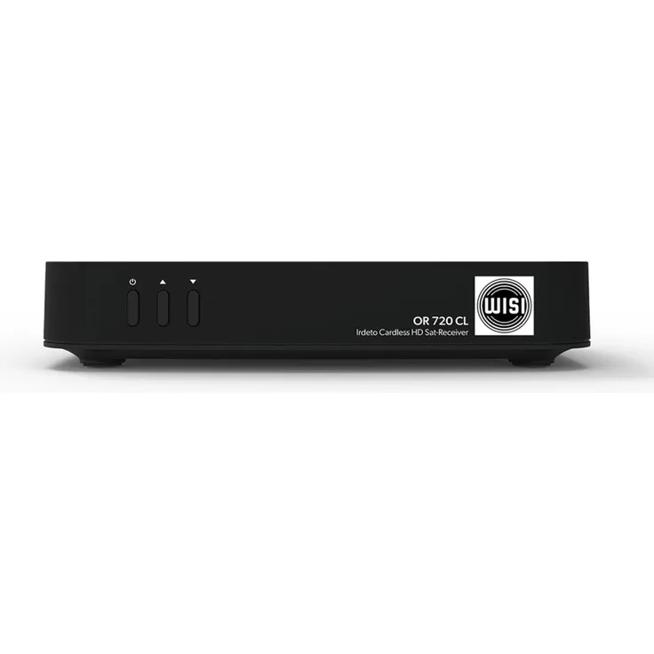 Wisi OR 720 CL, Full HD Satellitenreceiver mit Irdeto Cardless System, schwarz