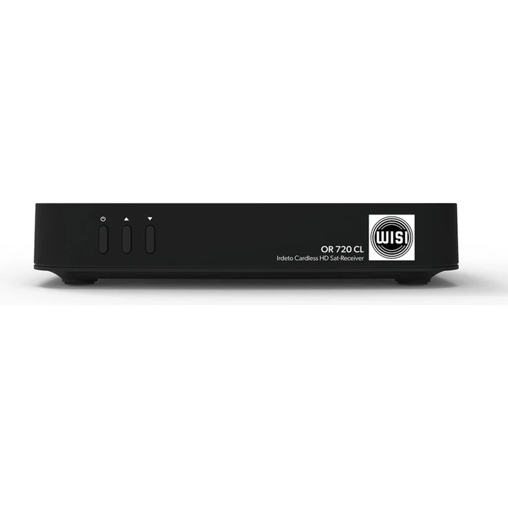 Wisi OR 720 CL, Full HD Satellitenreceiver mit Irdeto Cardless System, schwarz