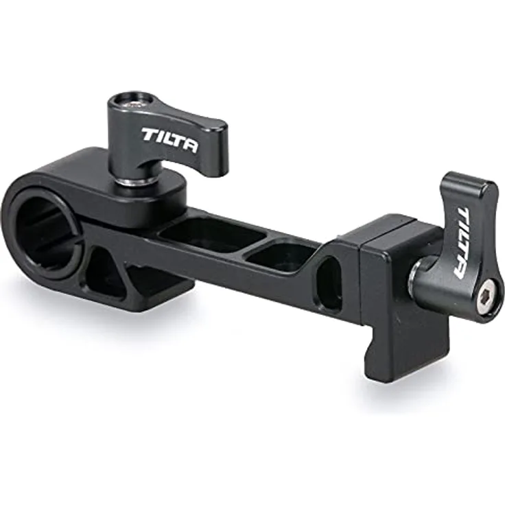 Tilta 15 mm Einzelstab-Befestigung für Manfrotto Verlängerungsplatte, kompatibel mit DJI RS4/RS4 Pro/RS3/RS3 Pro/RS2/RSC2, Aluminiumlegierung, leicht und langlebig