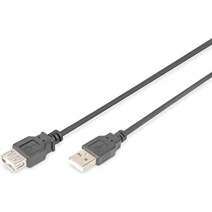 Planet ASSMANN - USB-Verlängerungskabel - USB Typ A, 4-polig (M) - USB Typ A, 4-polig (W) - 1.8 m (USB / Hi-Speed USB) - Schwarz (AK-300202-018-S) – Bild 2