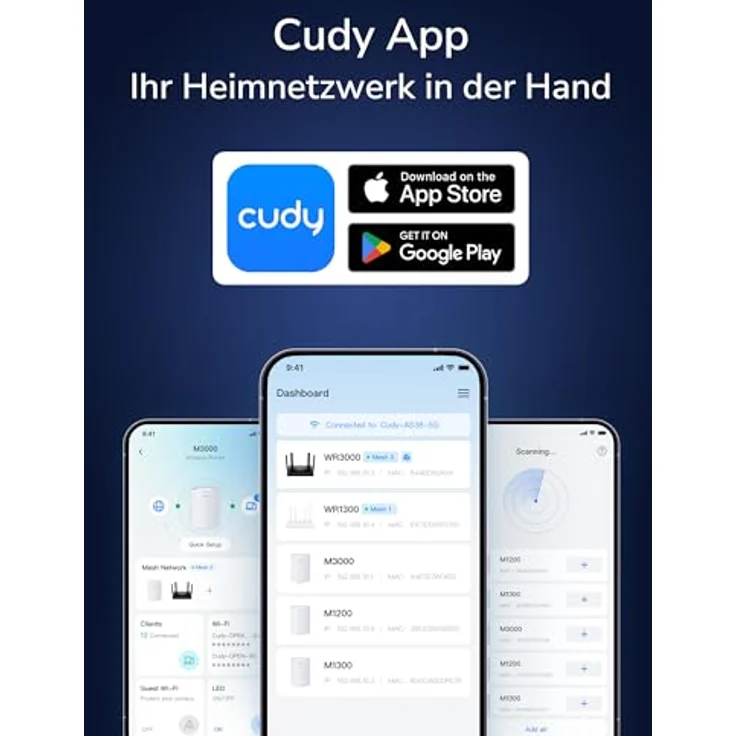 Cudy AX3000 2.5G Wi-Fi 6 Mesh PoE Router, 2976 Mbps, Schwarz, Dual-Band, PoE-Unterstützung, USB 2.0 Anschluss – Bild 9