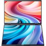 Acer PD3 PD193QE, Monitor, Dualer Faltbarer tragbarer, 18.5" Full HD IPS, 100 Hz, Schwarz mit vielseitiger Konnektivität