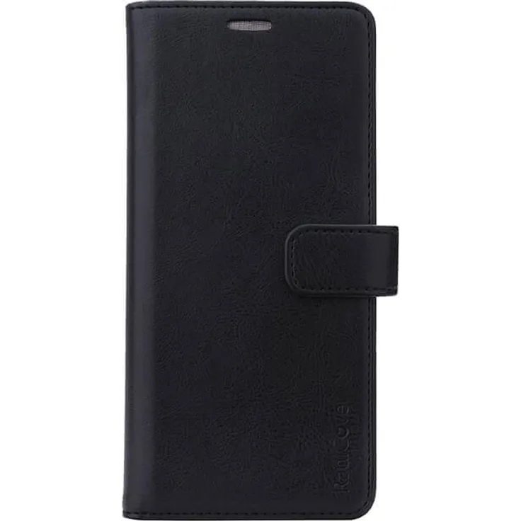 Radicover Strålingsbeskyttelse Wallet PU Flipcover für Samsung Galaxy A71, schwarze Smartphone Hülle