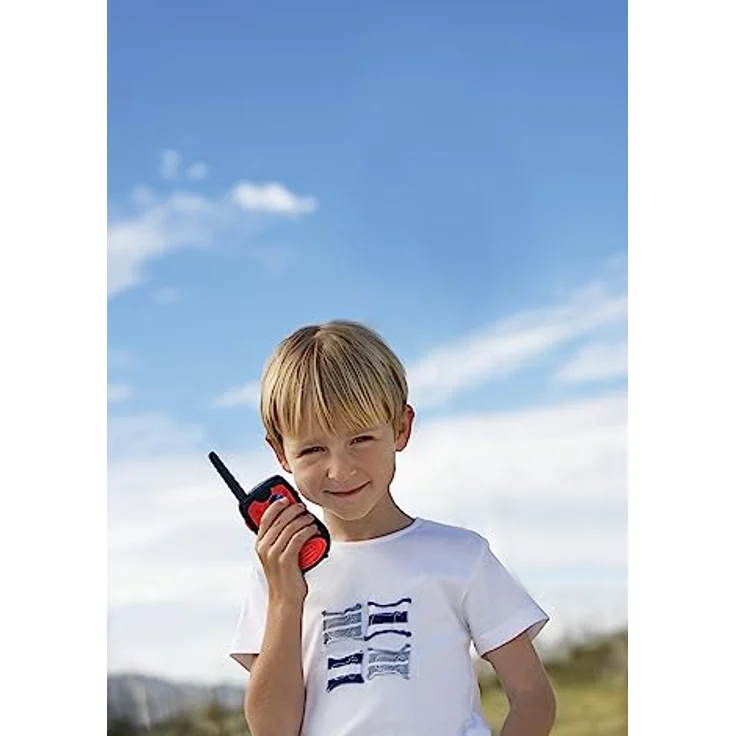 Lexibook Miraculous Ladybug Chat Noir, Walkie-Talkies mit 200m Reichweite, 2 Kommunikationskanälen, Gürtelclip, Schwarz/Rot, TW12MI – Bild 2