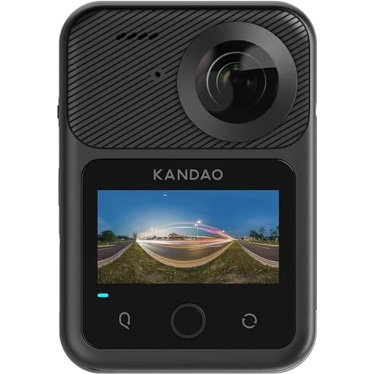 Kandao QooCam 3 Ultra, 8K Action Cam mit SuperSteady Stabilisierung, Bluetooth, GPS und 128 GB Speicher, Schwarz – Bild 1