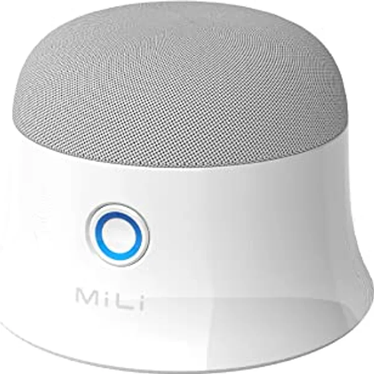 MiLi 2in1 Mini MagSafe Bluetooth Speaker (3W) und Smartphone Desktop Ständer, Weiss - Bis zu 8 Stunden Wiedergabezeit, Verbesserter Bass, Typ-C-Eingangsanschluss – Bild 1