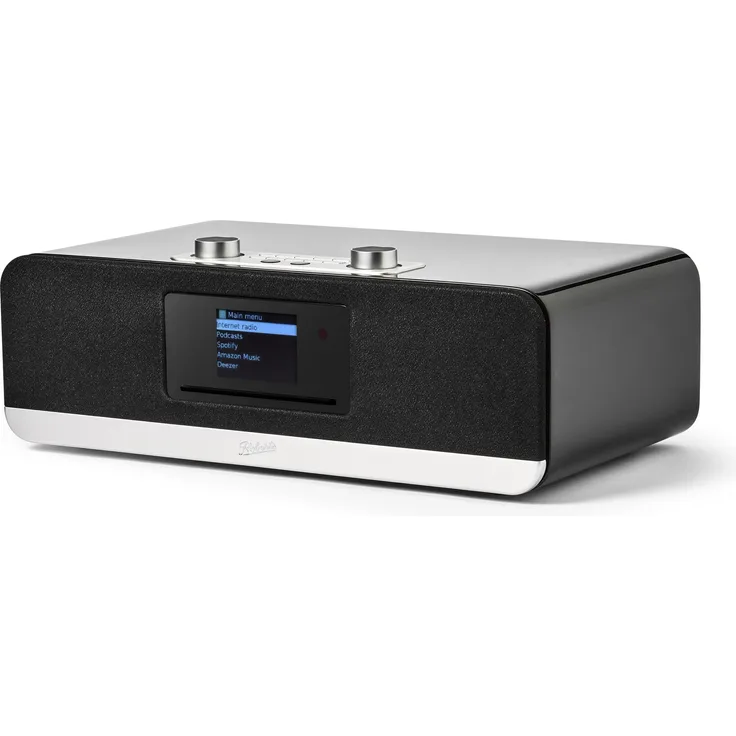 Roberts Stream 67, Internetradio mit DAB+, UKW, FM, Bluetooth und WLAN, Schwarz