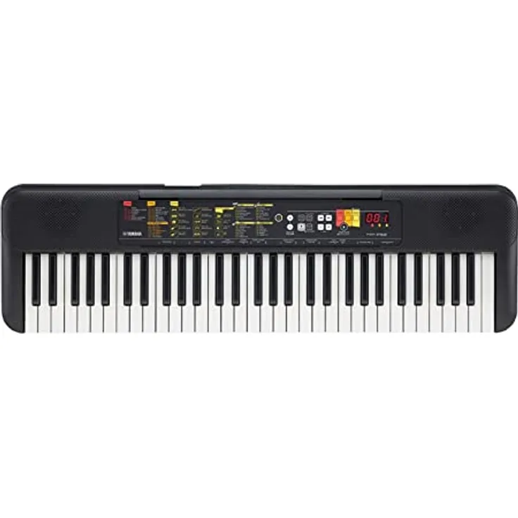 Yamaha PSR-F52, Home-Keyboard für Einsteiger mit Klangverstärkung und Smart-Chord-Funktion, kompakt und portabel