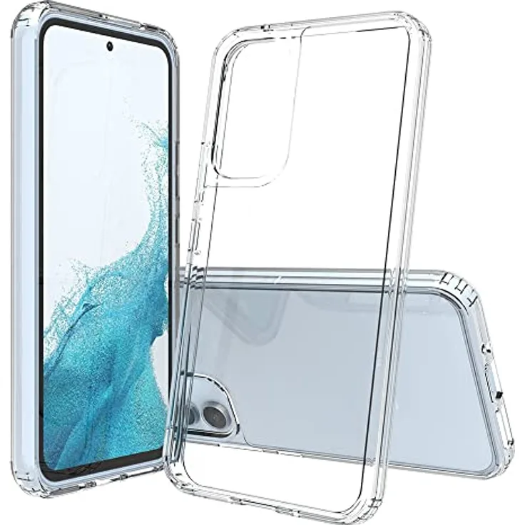 JT Berlin Pankow-Clear Schutzhülle für das Samsung Galaxy A54 5G Hülle transparent [Stoßabsorbierender TPU Rahmen, Kratzfeste Rückseite aus Acrylglas, Anti-Fingerabdruck Beschichtung] - Preisvergleich