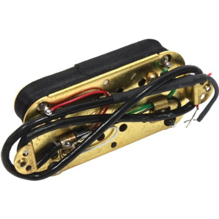 Evh Wolfgang Bridge Pickup, Tonabnehmer für Stegposition, handgefertigt, breiter Frequenzbereich, hoher Output, 4 conductor, Schwarz/Weiß – Bild 6