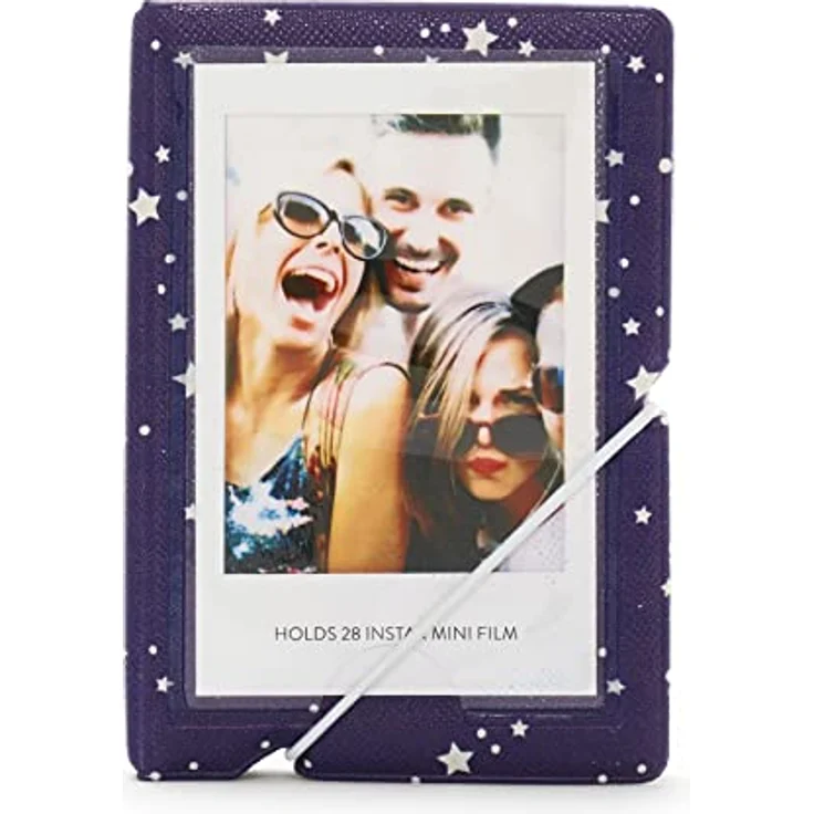 INSTAX Mini LINK2, Fotodrucker Bundle in Clay White, direkter Druck von Smartphone und sozialen Medien, inkl. Album und Lichterkette – Bild 4