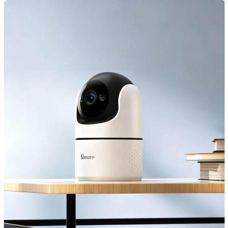Insma Überwachungskamera 1080P Full HD WLAN mit Nachtsicht, Bewegungserkennung, Zwei-Wege-Audio, 340° Schwenkbar, für Innenbereich