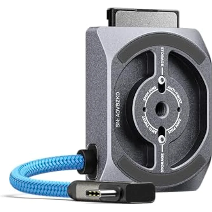 Angelbird CFexpress B Recording Module, Kartenlesegerät mit USB-C 3.2 Gen 2x2, Space Gray, stoß- und temperaturbeständig – Bild 4