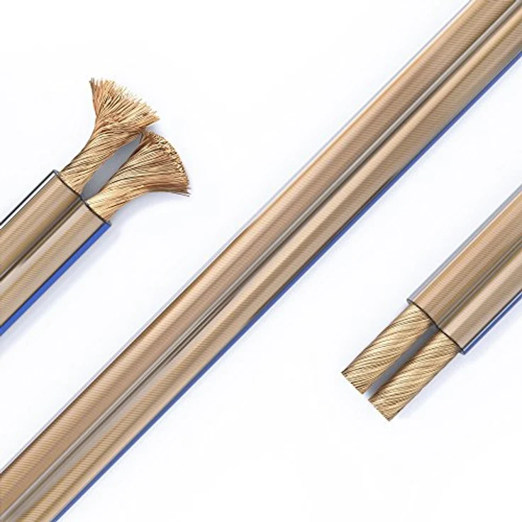 PureLink SP020-025 Lautsprecherkabel 2 x 4,0mm² (99,9% OFC Vollkupfer 0,10mm Litze) Hifi Boxenkabel, 25m, transparent – Bild 7