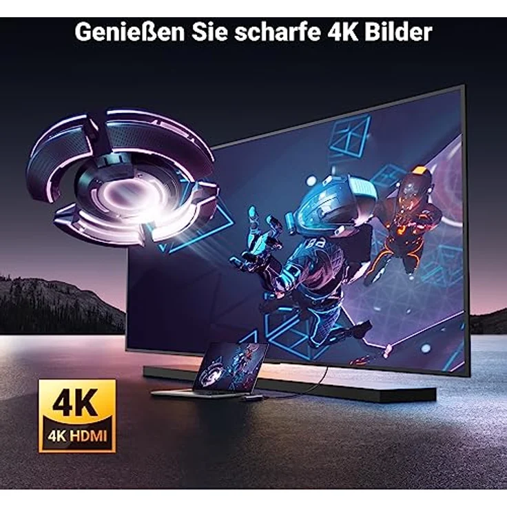 UGREEN Revodok USB C Dockingstation mit 4K HDMI, Ethernet, PD100W, 3*USB 3.0 Ports in Silber - Preisvergleich – Bild 3