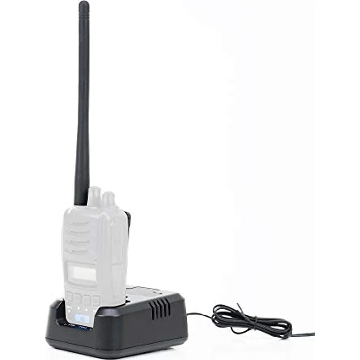 TTi Walkie-Talkies Handfunkgerät AK-H100, tragbare CB-Station mit 2600 mAh Akku und Ladegerät – Bild 5