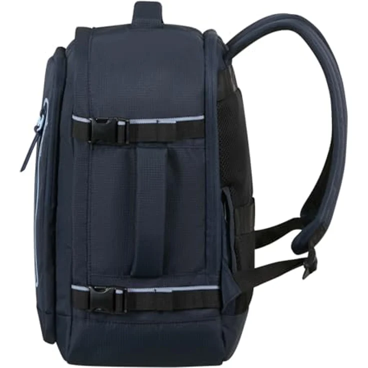 American Tourister Take2Cabin Sport Backpack, Freizeitrucksack mit Laptopfach, 26,5L, kabinentaugliches Design, dunkelblau – Bild 3