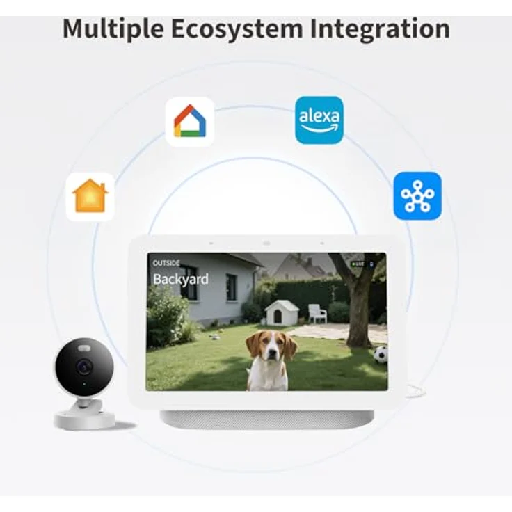 Aqara Camera G100, Netzwerkkamera mit 2K Auflösung, f/1.8 Blende, KI-gestützte Bewegungs- und Menschenerkennung, Schwarz – Bild 3