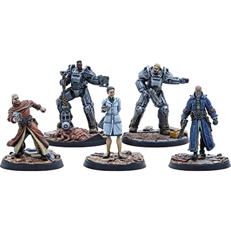Modiphius Entertainment | Fallout Wasteland Warfare | Brotherhood of Steel: Citadel Command | Resin Miniatures | Unpainted – Bild 2