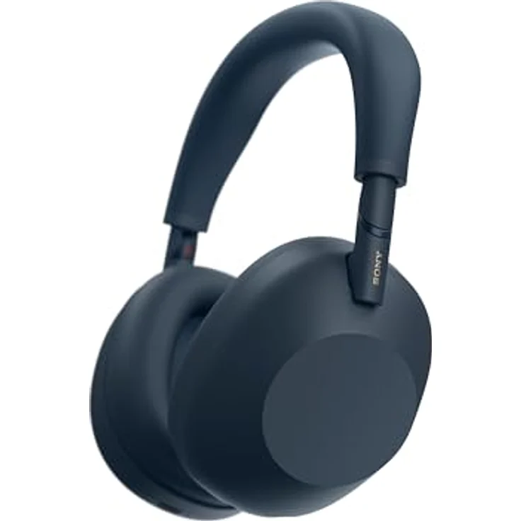 Sony WH-1000XM6, Flagship Noise Cancelling Over-Ear Wireless Kopfhörer, Hi-Res Sound, 30 Std Akku, faltbares Design, Midnight Blue – Bild 1