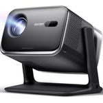 Aurzen Boom Mini 4-in-1 Smart Beamer, 4K Unterstützung, 500 ANSI Lumen, 20W DoIby Audio, ToF Autofokus & Trapezkorrektur, WLAN/Bluetooth, tragbar, Schwarz