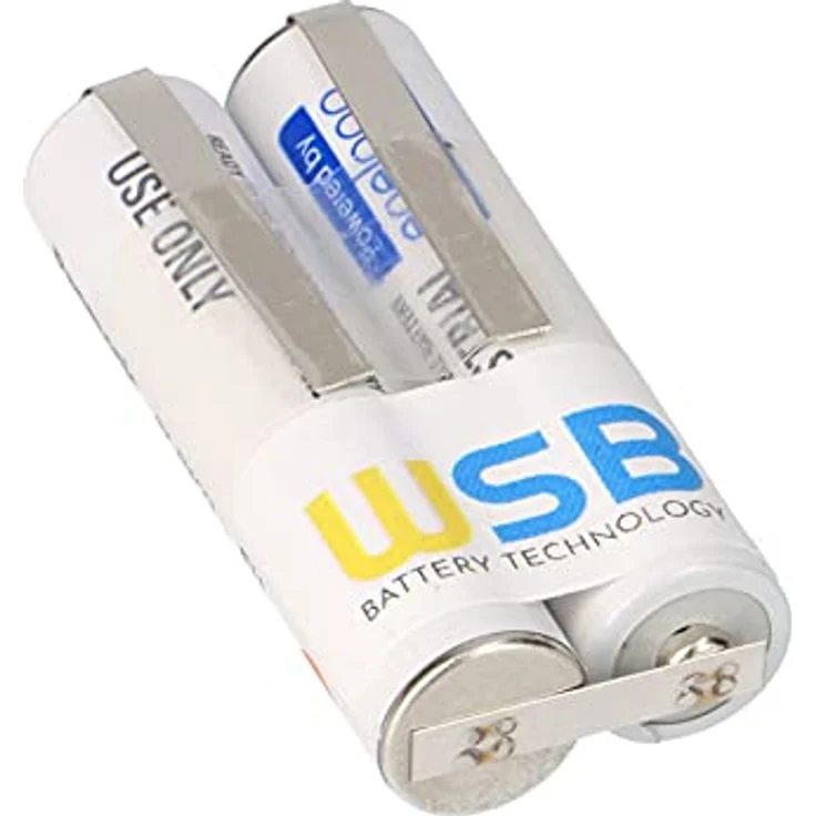 Akkupack passend Philips Rasierer BT9290 Akku 2,4 Volt 800mAh AAA 44,5 x 21x10,5mm mit Lötfahnen 2mm – Bild 2