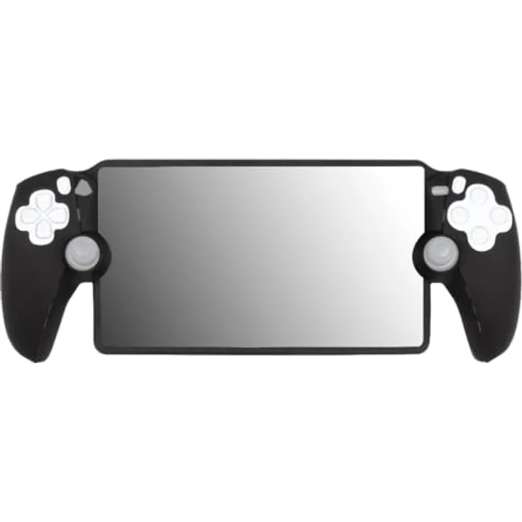 Konix Schutzhülle für Playstation Portal Fernbedienung, stoßfest und kratzfest aus Silikon, schwarz