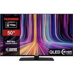 Telefunken QLED Fernseher 50 Zoll Smart TV QU50TO750MA 4K UHD, HDR mit Dolby Vision und Dolby Atmos, Triple-Tuner, LED schwarz
