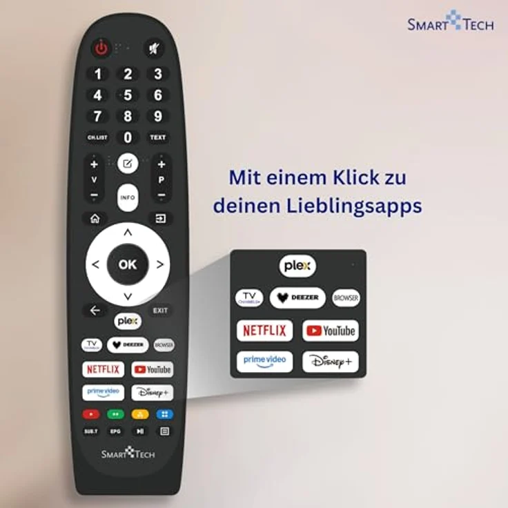 Smart Tech 32QV02V, 40 Zoll QLED Smart TV mit VIDAA, HD ready, Triple-Tuner, WLAN und Dolby Digital Plus – Bild 5