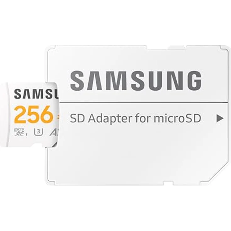 Samsung Sonic the Hedgehog(TM) microSD-Karte + SD-Adapter, 256 GB, UHS-I U3, Full HD & 4K UHD, 180 MB/s Lesen, 130 MB/s Schreiben, Handheld-Konsolen-Datenspeicher, MB-MD256SA/LC1 – Bild 3