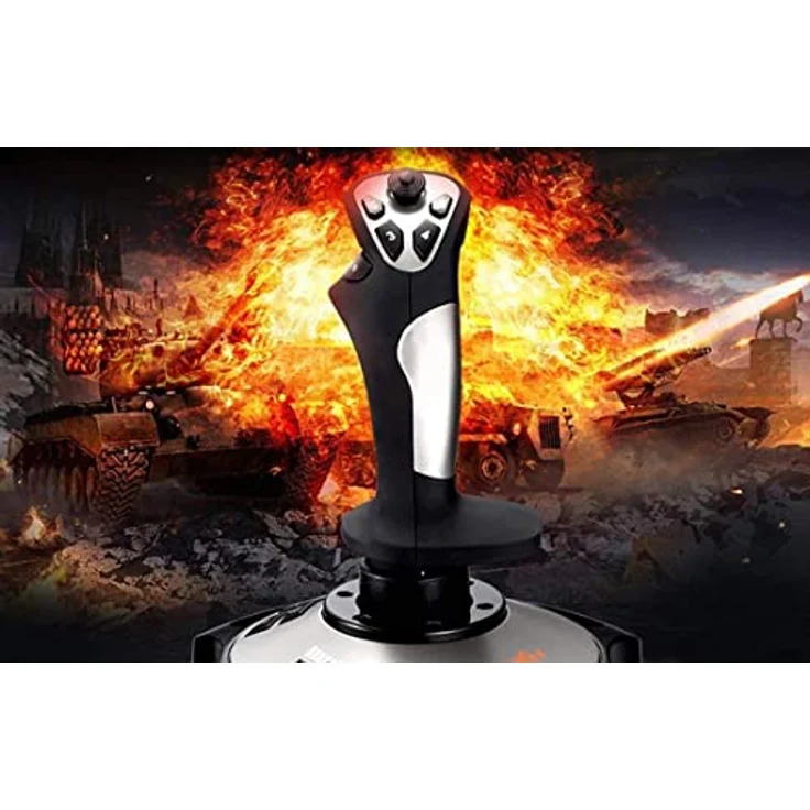 PXN Joystick -2113 PRO, Realistischer Flight Control Joystick mit Vibrationssystem, kompatibel mit Windows XP, 7, 8 und 10 – Bild 6