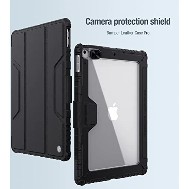 Nillkin Bumper Series Hülle (iPad 10.2, iPad 10.2 (2020)), Tablet Hülle, Schwarz – Bild 3