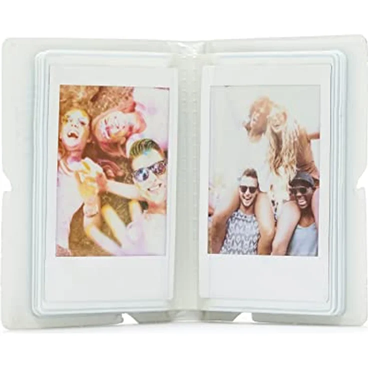 INSTAX Mini LINK2, Fotodrucker Bundle in Clay White, direkter Druck von Smartphone und sozialen Medien, inkl. Album und Lichterkette – Bild 5