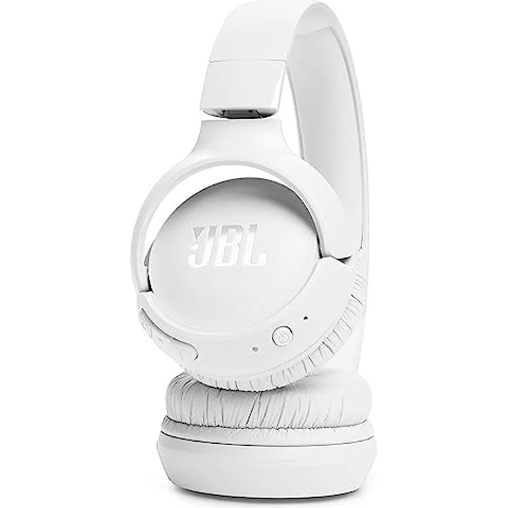 JBL Tune 520BT Bluetooth Wireless On-Ear Headphones White EU, kabellose Kopfhörer mit erstklassiger Soundqualität und langer Akkulaufzeit – Bild 2