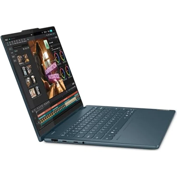 Lenovo Yoga 7 2-in-1 Convertible Laptop, 14" 2.8K WUXGA OLED, Intel Core Ultra 7 155H, 32GB RAM, 1TB SSD, Intel Arc Grafik, Windows 11 Home, QWERTZ, blau, 3 Monate Premium Care – Bild 3