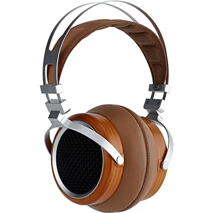 SIVGA Luan Hi-Fi 50mm Dynamischer Treiber Offener Holz Kopfhörer (Braun) – Bild 2