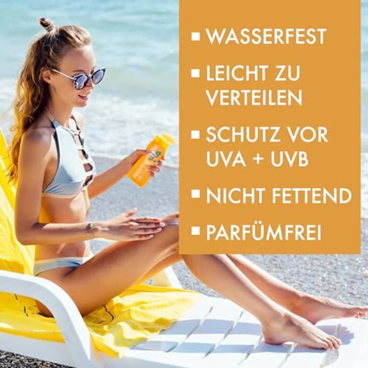 Dulgon Sonnencreme 50 wasserfest 250ml - Sonnenschutz Creme ohne Octocrylene, UVA & UVB Schutz, vegan & mikroplastikfrei, 24H Feuchtigkeit – Bild 5