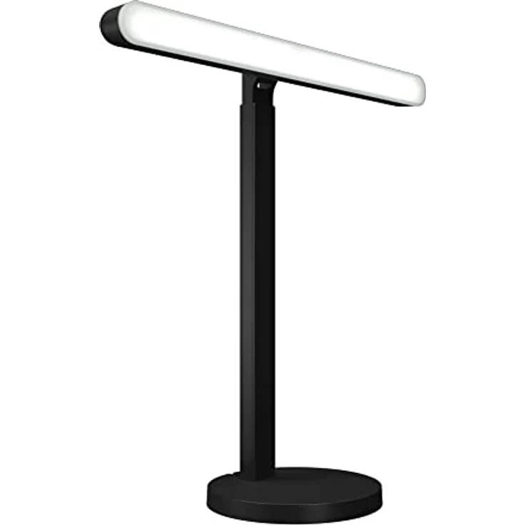 Logitech Litra Beam Premium LED Streaming-Licht mit TrueSoft, verstellbarer Monitorhalterung, Helligkeits-/Farbtemperatureinstellungen, Desktop-App-Steuerung für PC/Mac - Graphit – Bild 1