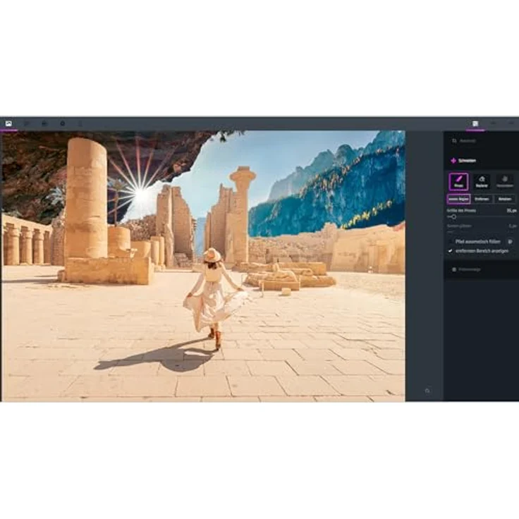 Markt + Technik Digitale Schere 2, KI-basierte Fotosoftware zur Hintergrundentfernung, freistellen von Objekten, für Windows 11/10 – Bild 4