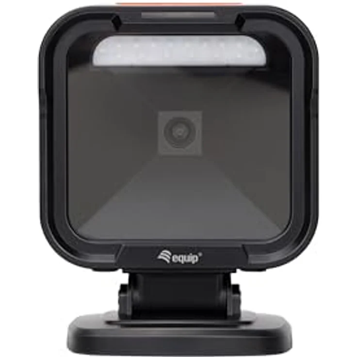 equip Barcode Omni-Direktional Laser Kabel USB 1D2D  schwarz, Barcode-Scanner, Schwarz – Bild 2