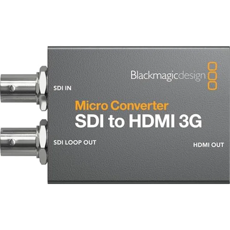 Blackmagic Design Micro Converter SDI auf HDMI 3G, HDMI-Adapter mit SDI Loop Output, ohne Netzteil
