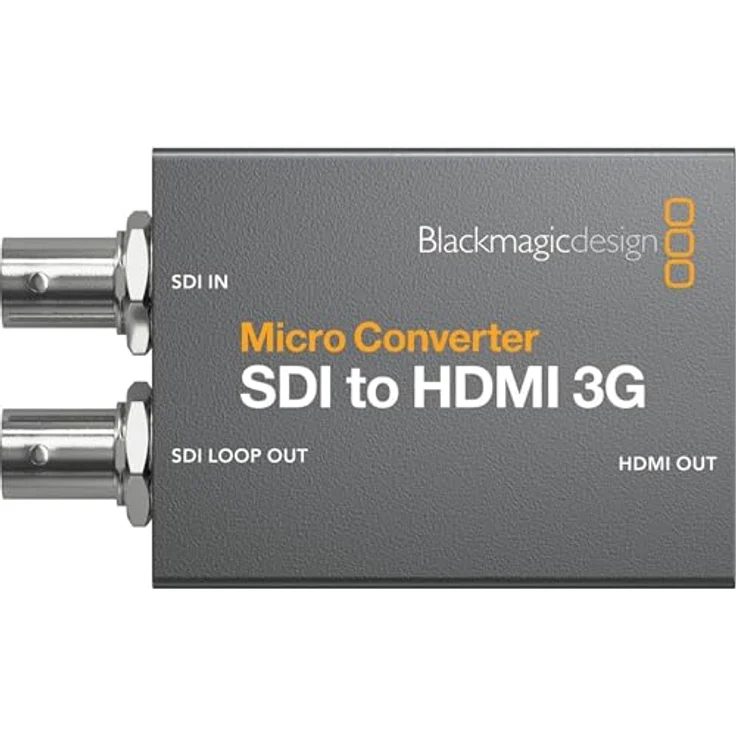 Blackmagic Design Micro Converter SDI auf HDMI 3G, HDMI-Adapter mit SDI Loop Output, ohne Netzteil – Bild 1