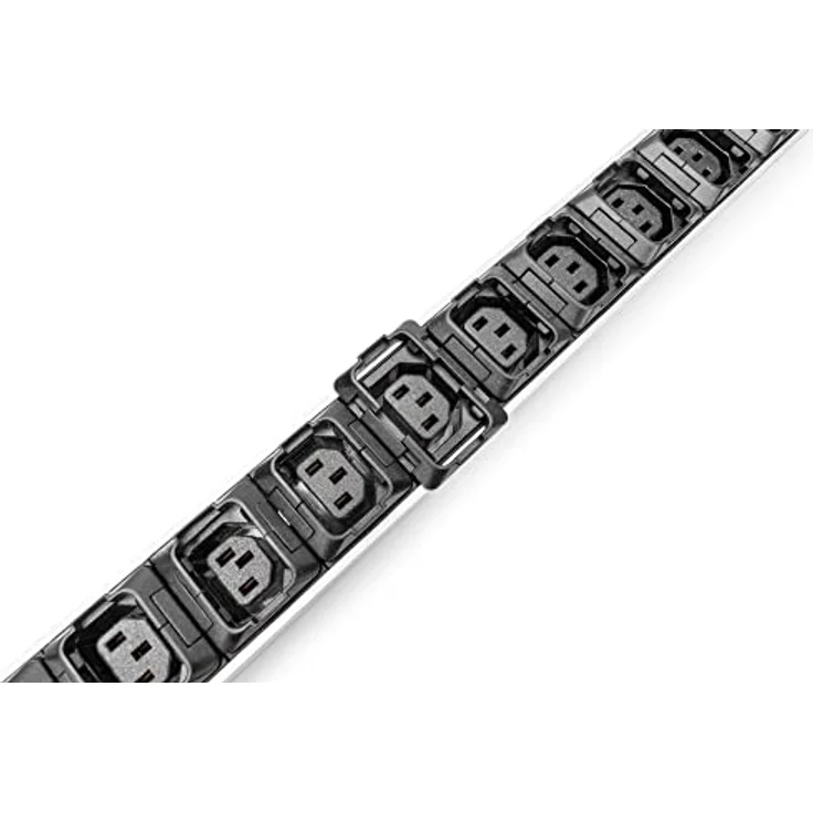 DIGITUS Basis IT PDU, 1-phasig 16A, 24 x C13, 3 x C19, 3 m Zuleitung, IEC 60309 16 A Stecker, Schwarz – Bild 3