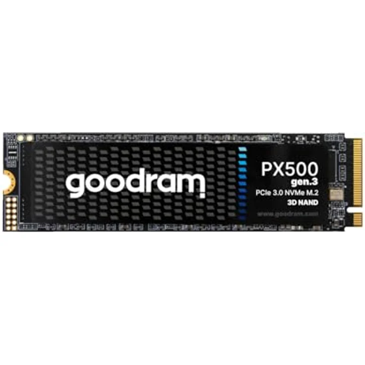 Goodram PX500 GEN.3 SSDPR-PX500-512-80-G3 512 GB M.2 NVMe SSD, PCI Express 3.0, 3D NAND – Bild 1