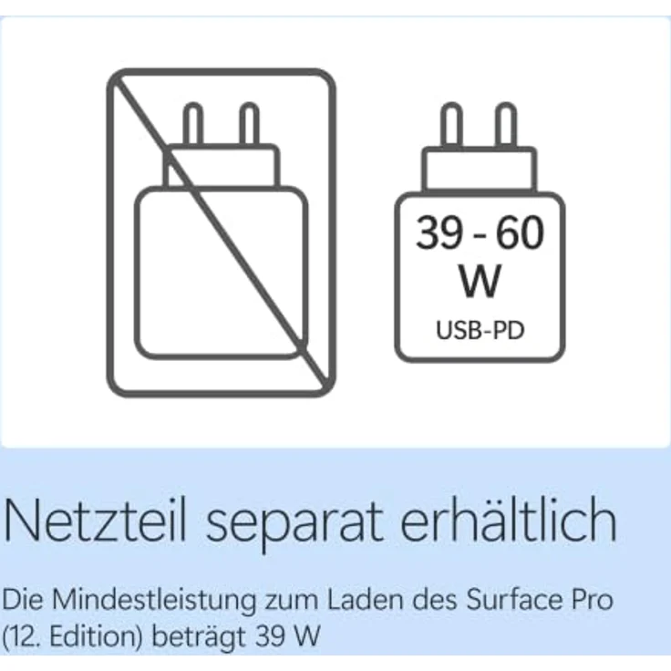 Microsoft Surface Pro 13" EP2-65073, 13" OLED Touchscreen, Snapdragon X2 Elite, 16GB RAM, 1000GB SSD, Windows 11 Home, schwarz – Bild 7