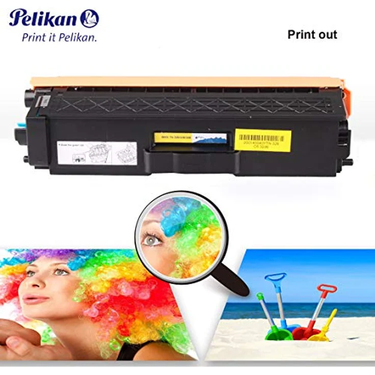 Pelikan TN-326Y, Toner mit exakter Farbwiedergabe, gelb – Bild 6