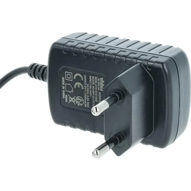 vhbw Ladegerät kompatibel mit Samsung SGH-C140, SGH-X180, SGH-C250, SGH-C160, SGH-C260, WEP-200, WEP-180, WEP-170, WEP-150, Eurostecker, schwarz, 5W Leistung – Bild 7
